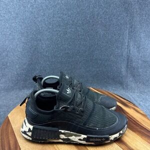 Adidas NMD R1 Camo Boost Black Sneakers Mens Size 8 Running Shoes IE0521